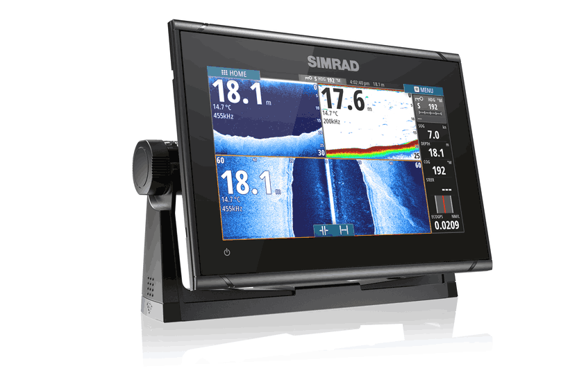 Simrad GO9 XSE – 9″ Multifunktionsdisplay Echolot, GPS & WLAN (mit HDI Sonargeber) | Art.-Nr. 000-14444-001