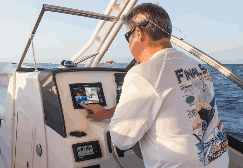 Simrad GO9 XSE – 9″ Multifunktionsdisplay Echolot, GPS & WLAN (mit HDI Sonargeber) | Art.-Nr. 000-14444-001