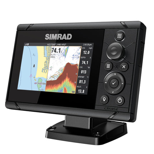 Simrad Cruise-5 w/ World Basemap and 83/200kHz Transducer - Marina Wassersport GmbH