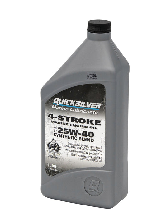 Quicksilver 4-Takt 25W-40 synthetisch Motoröl 1 Liter