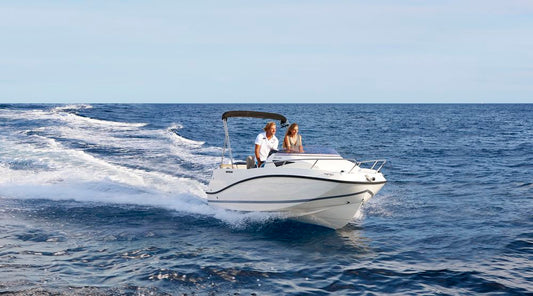 Quicksilver Activ 505 Cabin mit Mercury F60 und Harbeck B1350M ECO - MEGA SALE - Marina Wassersport GmbH