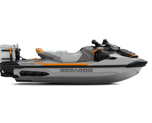SeaDoo FishPro Trophy 170 Audio iDF Jetski Modell 2023 - Shark Grey / Orange Crush