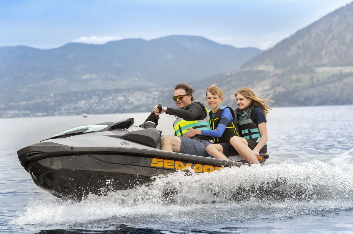 SeaDoo GTI SE 170 Jetski Modell 2023 - Ice Metal / Neo Mint