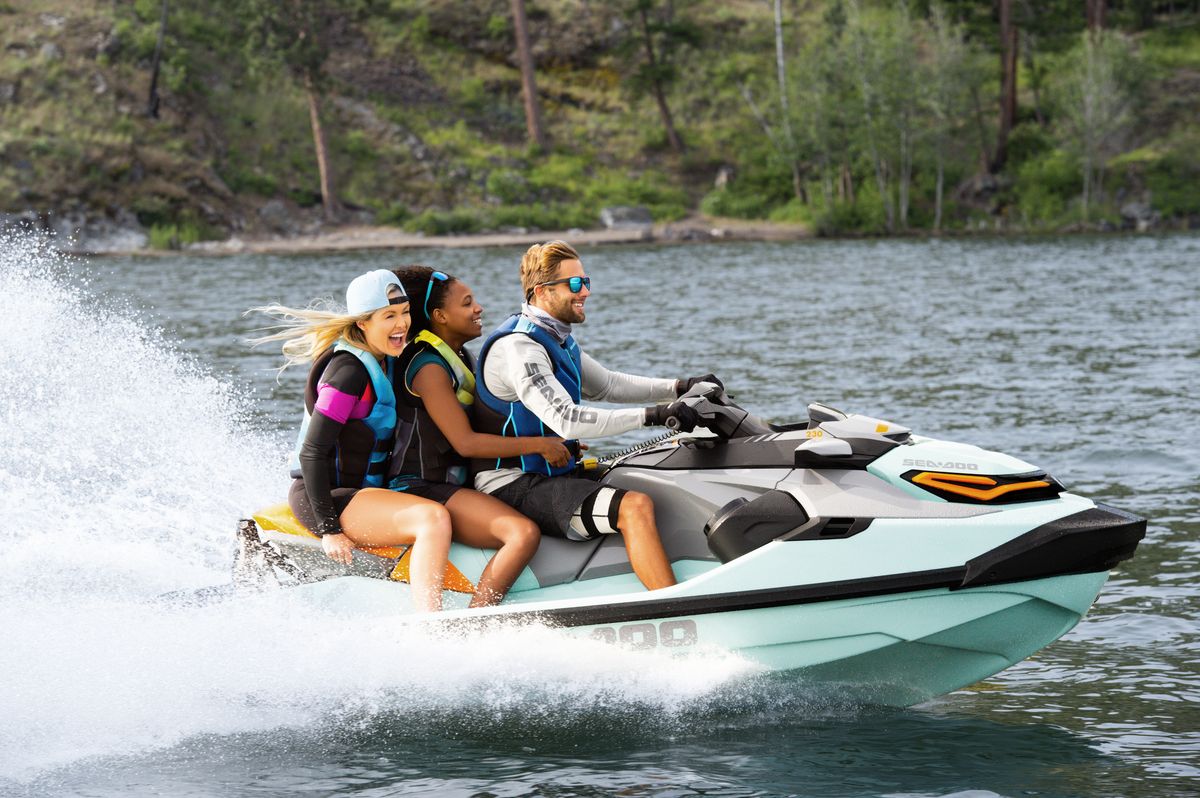 SeaDoo Wake Pro 230 Audio iDF Jetski Modell 2023 - Neo Mint