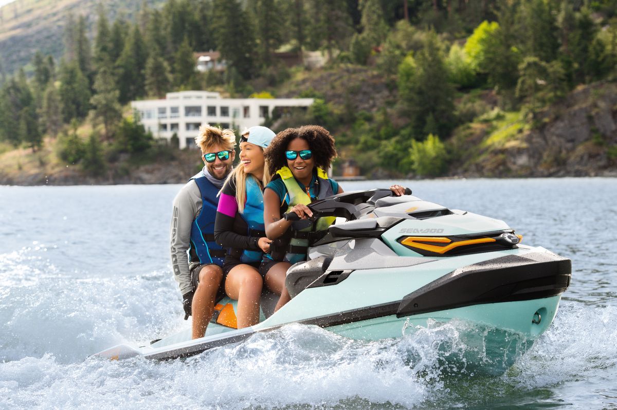 SeaDoo Wake Pro 230 Audio iDF Jetski Modell 2023 - Neo Mint