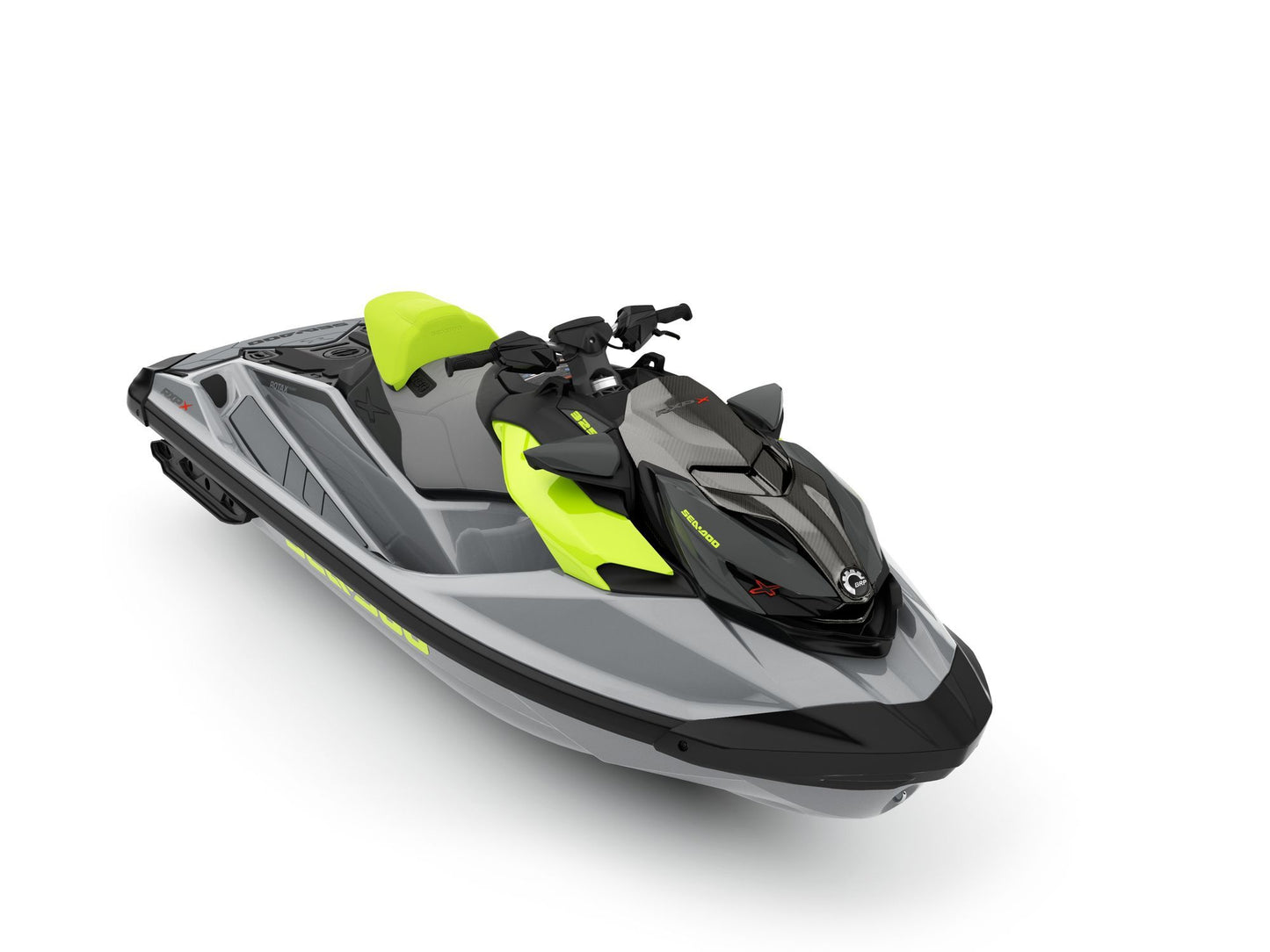 SeaDoo RXP-X RS 325 Jetski Modell 2024 - Ice Metal / Manta Green