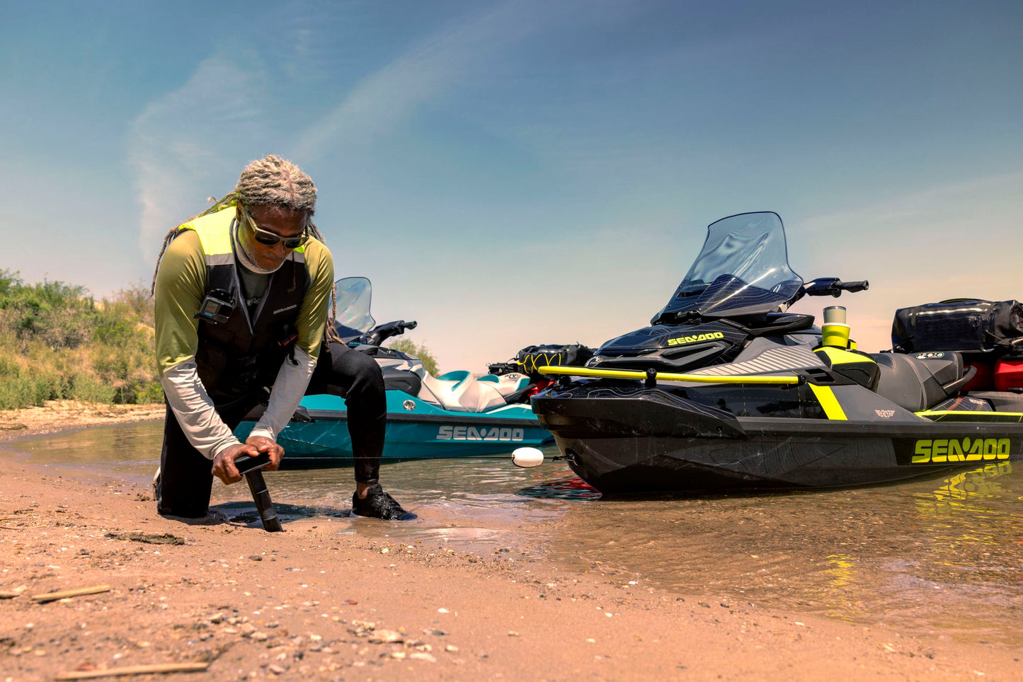 SeaDoo Explorer Pro 230 Audio iDF Jetski Modell 2025 - Iceland Grey - Marina Wassersport GmbH