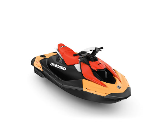 SeaDoo Spark 2UP 60 Jetski Modell 2025 - Sunrise Orange / Dragon Red - Marina Wassersport GmbH