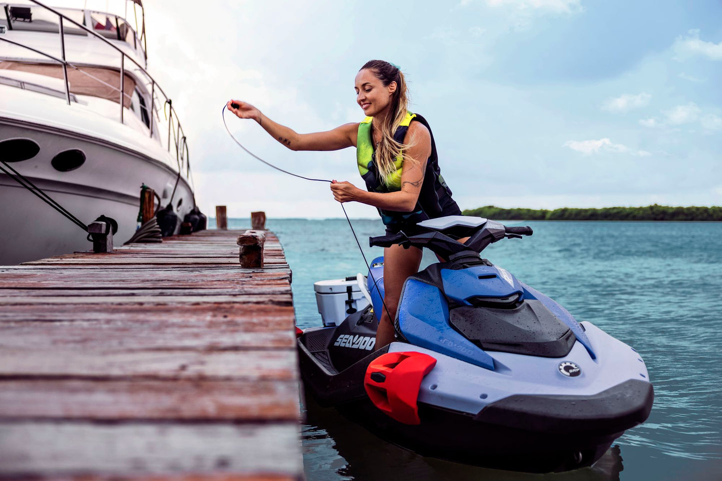 SeaDoo Spark 2UP 90 Jetski Modell 2025 - Dazzling Blue / Vapor Blue - Marina Wassersport GmbH