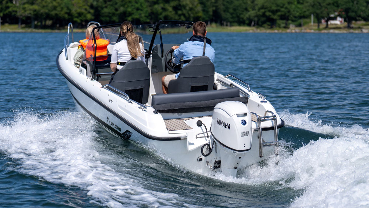 Yamaha F50L Aussenborder - weiss