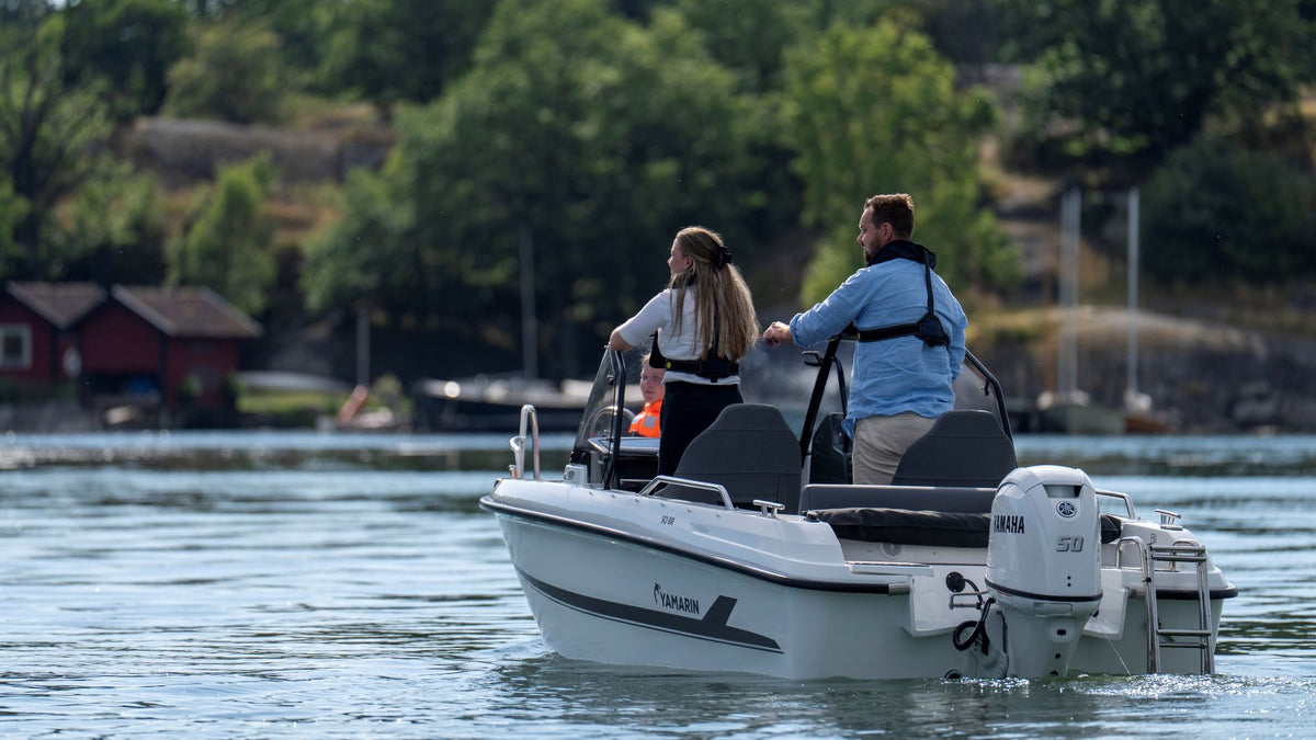 Yamaha F50L Aussenborder - weiss