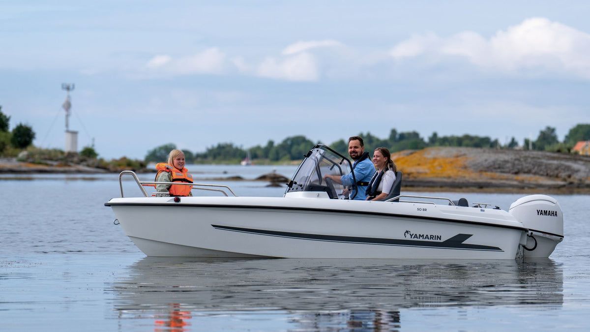 Yamaha F50L Aussenborder - weiss