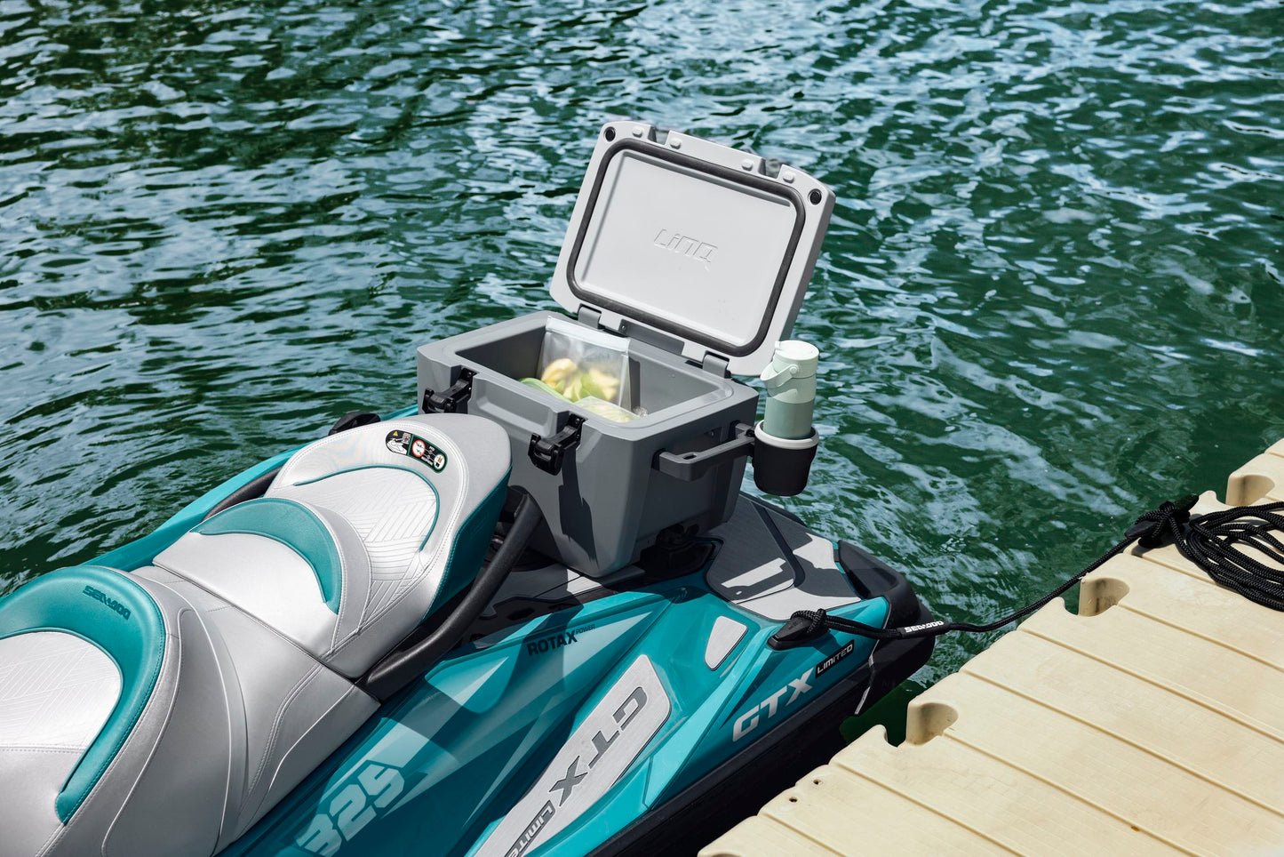 SeaDoo GTX Limited 325 Audio iDF Jetski Modell 2026 - Teal Metallic