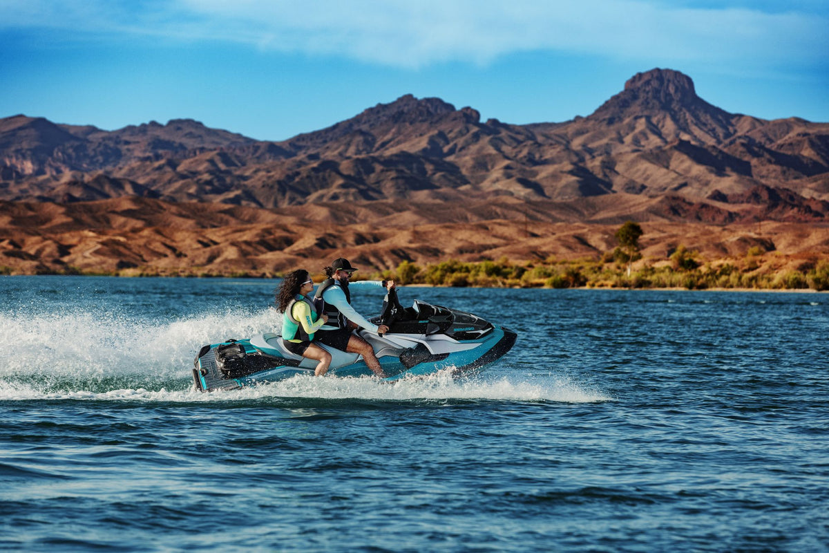 SeaDoo GTX Limited 325 Audio iDF Jetski Modell 2026 - Teal Metallic