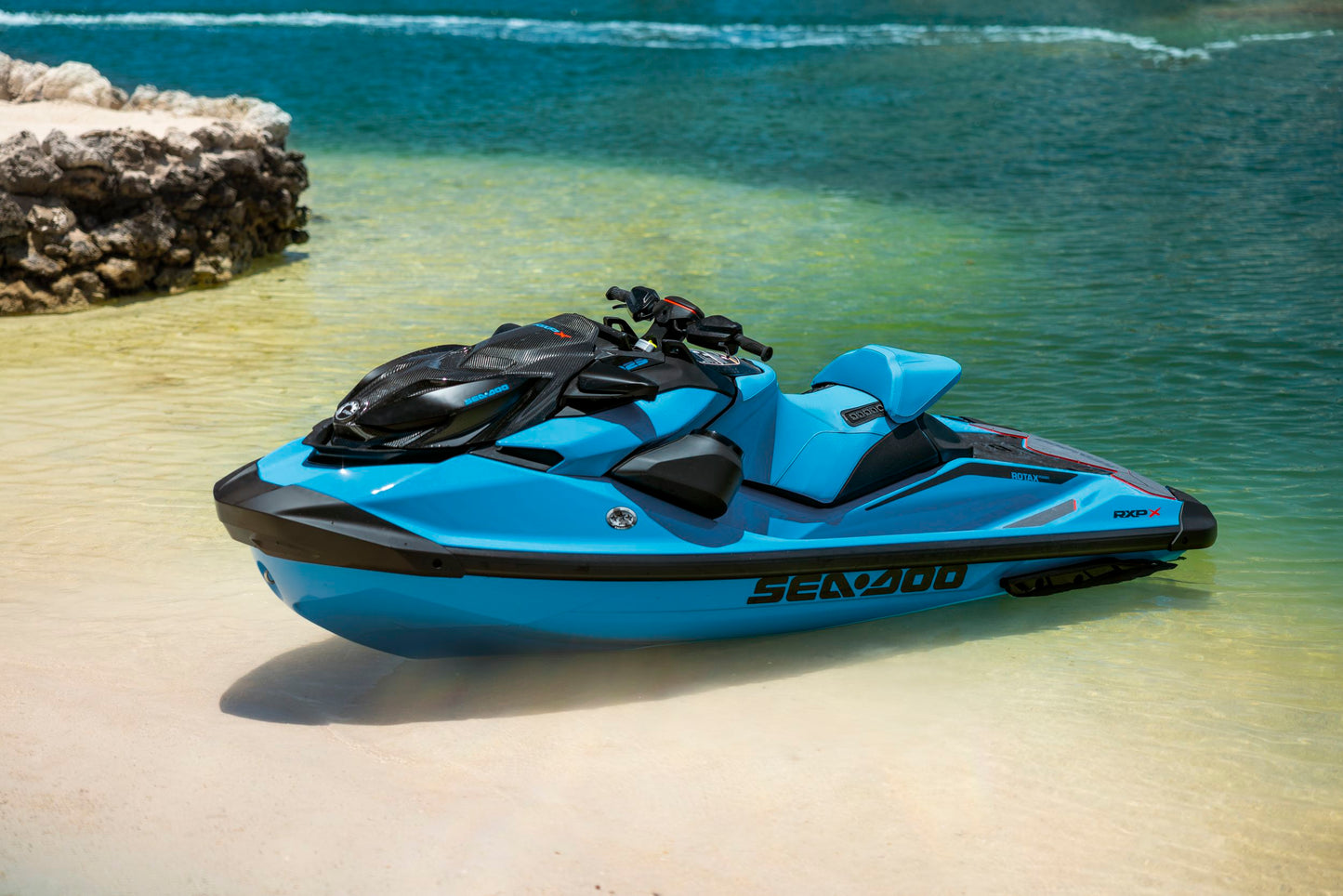 SeaDoo RXP-X RS 325 Audio Jetski Modell 2026 - Gulfstream Blue (Premium Color)