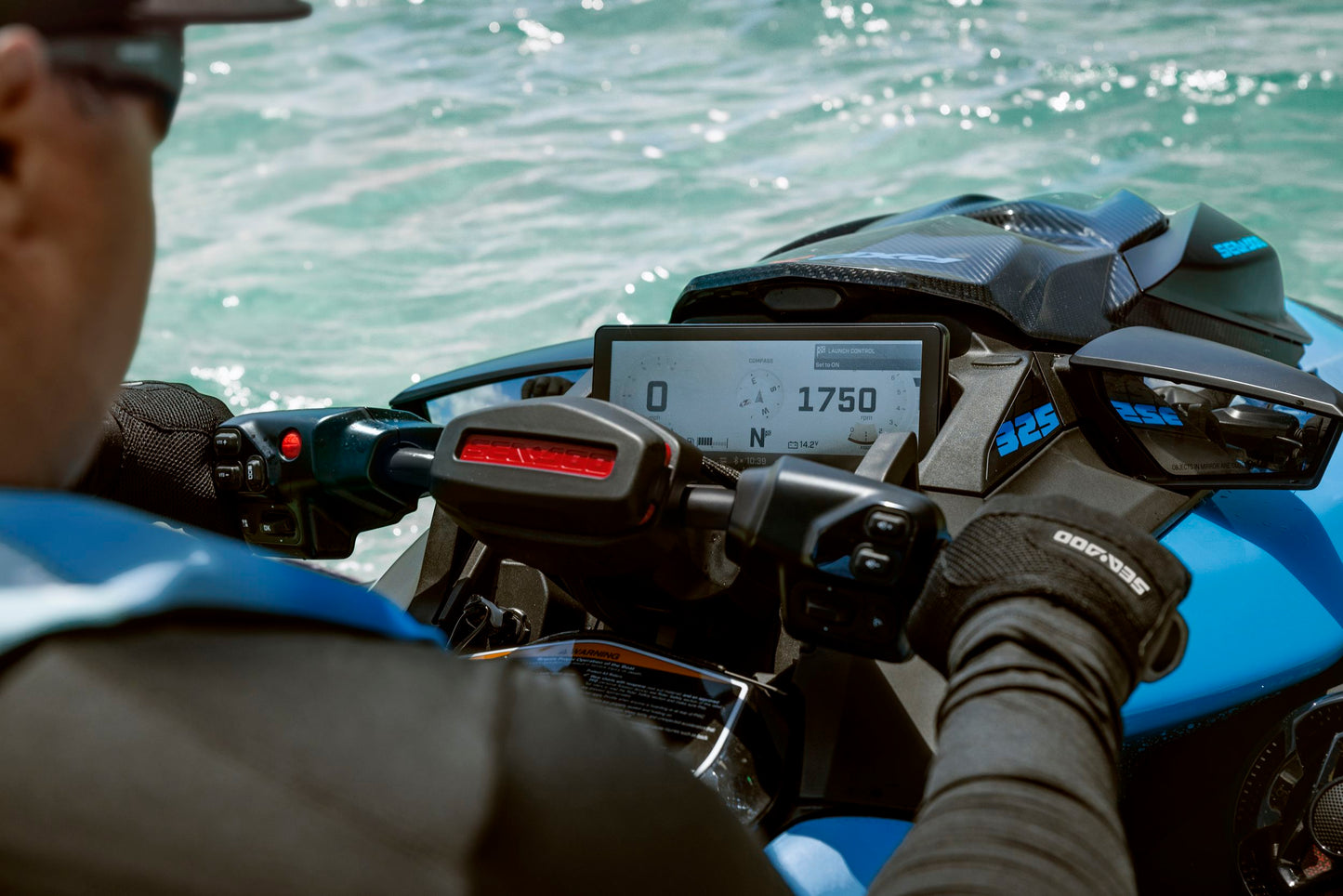 SeaDoo RXP-X RS 325 Audio Jetski Modell 2026 - Gulfstream Blue (Premium Color)