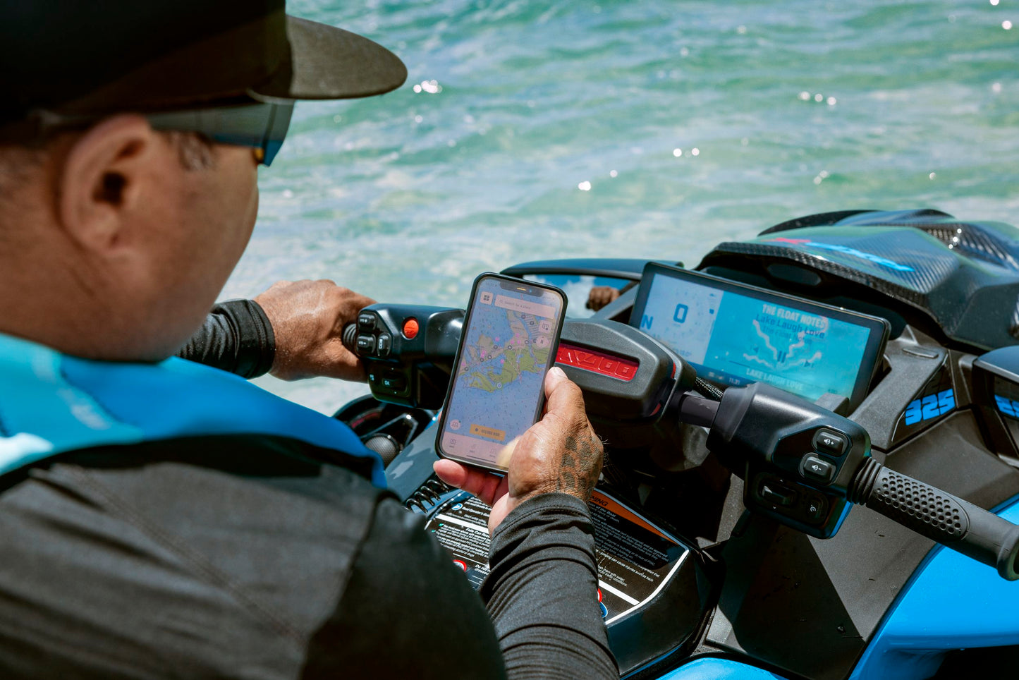 SeaDoo RXP-X RS 325 Audio Jetski Modell 2026 - Gulfstream Blue (Premium Color)