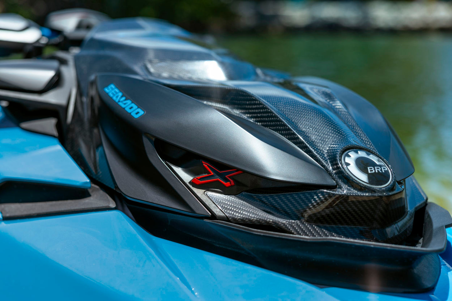 SeaDoo RXP-X RS 325 Audio Jetski Modell 2026 - Gulfstream Blue (Premium Color)