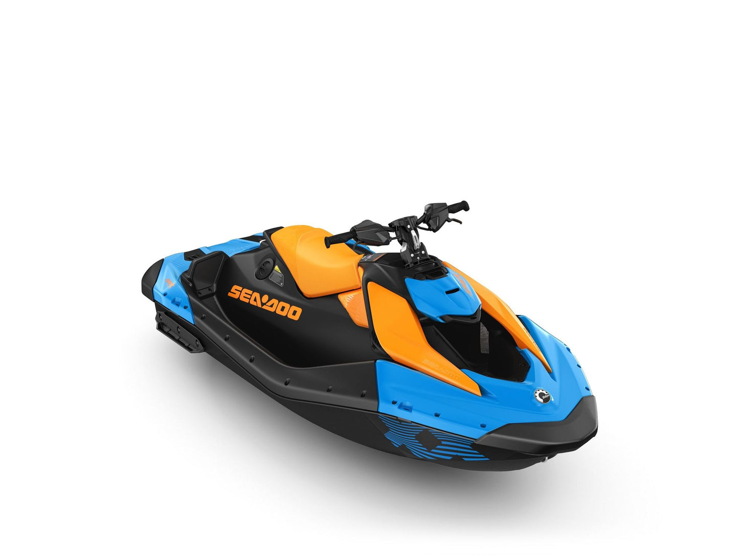 SeaDoo Spark Trixx 1UP 90 iBR Jetski Modell 2026 - Gulfstream Blue / orange Crush