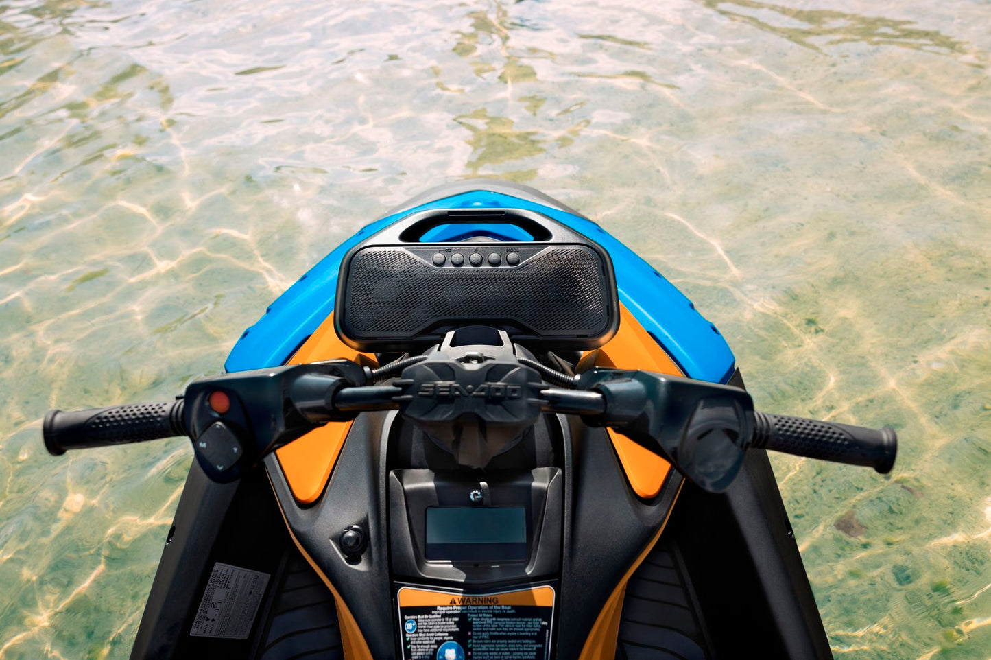 SeaDoo Spark Trixx 1UP 90 iBR Jetski Modell 2026 - Gulfstream Blue / orange Crush