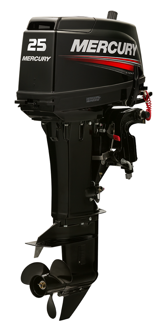 Mercury 25 Zweitakt Aussenborder - Marina Wassersport GmbH