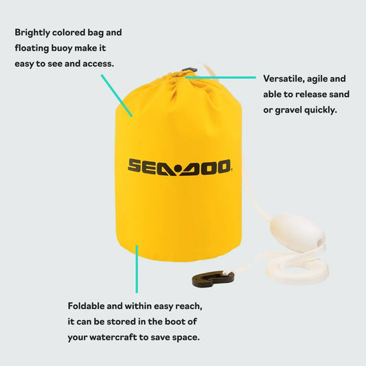 Sea-Doo Sandbag Anchor – Sandanker für Wasserfahrzeuge | Teilenummer 295100661