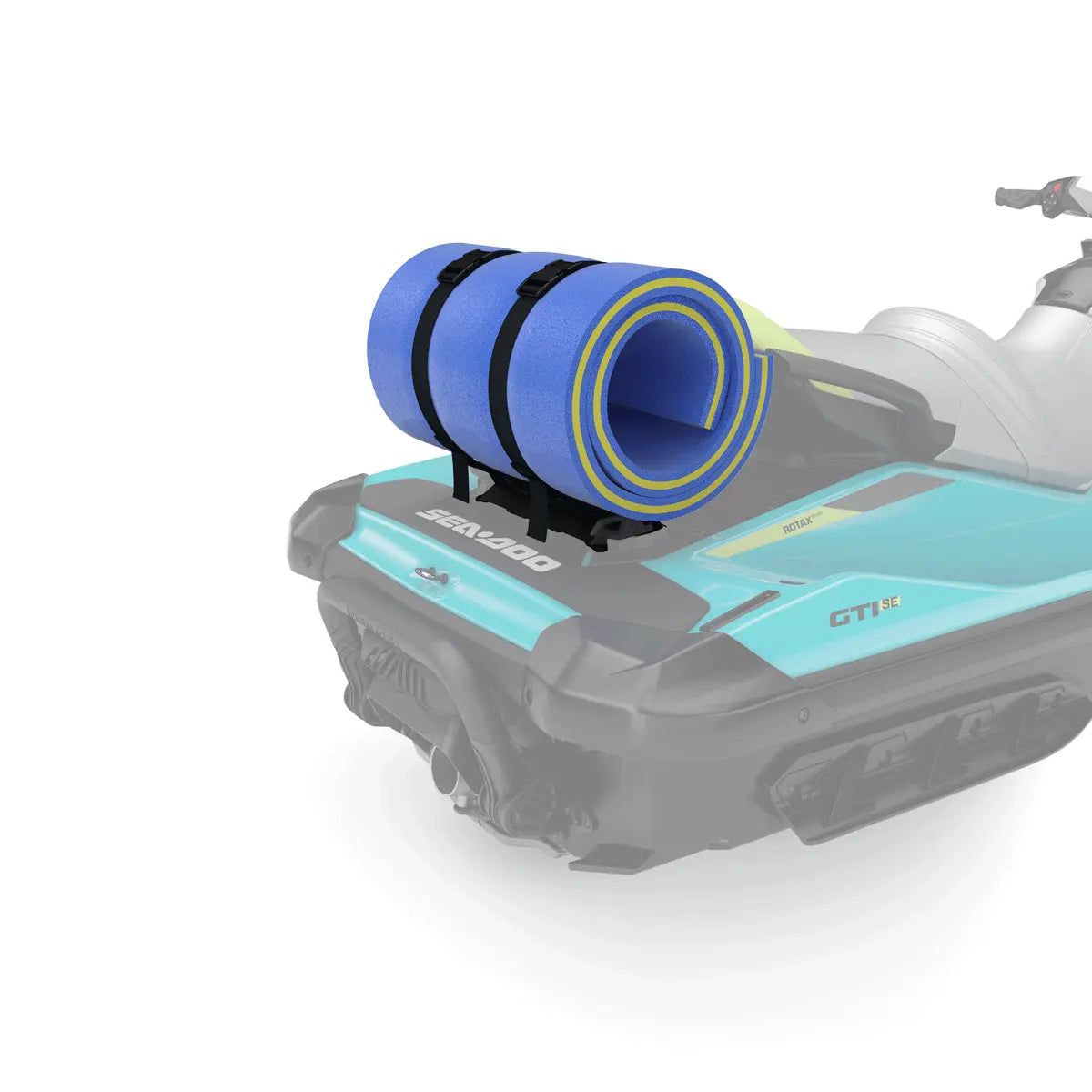 Sea‑Doo LinQ Rear Floating Mat Holder – Halterung für Schwimm‑Matten für PWC & Switch Pontoon (295101366)