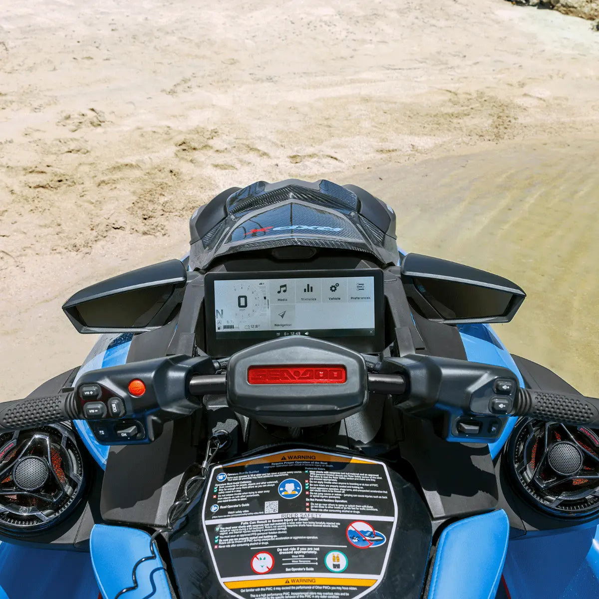 Sea‑Doo Platinum Audio System Kit – 2× 80‑Watt Bluetooth Lautsprecher für GTI / GTR / Wake 170 / RXP‑X / FishPro Scout (295101459)
