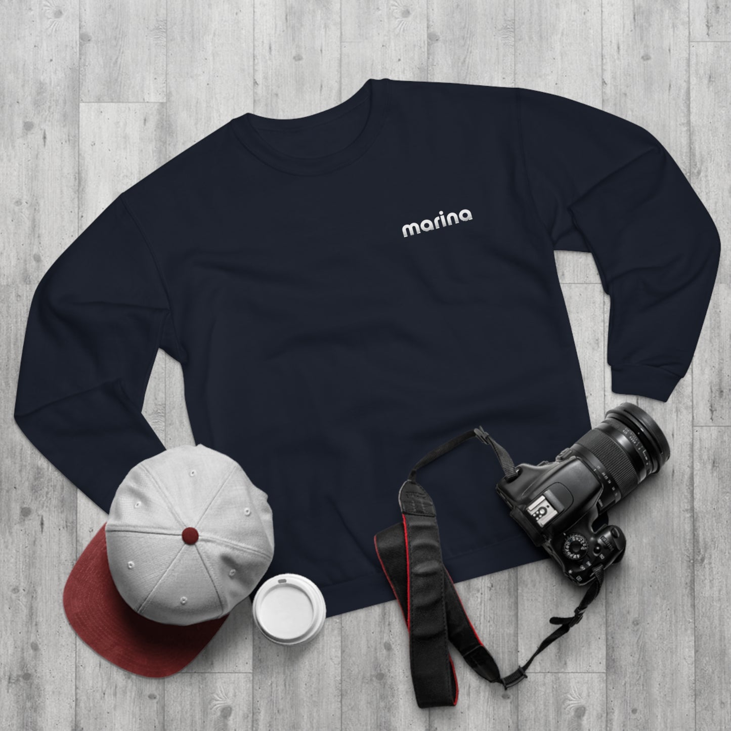 Unisex Crew Neck Sweatshirt - Marina Wassersport GmbH