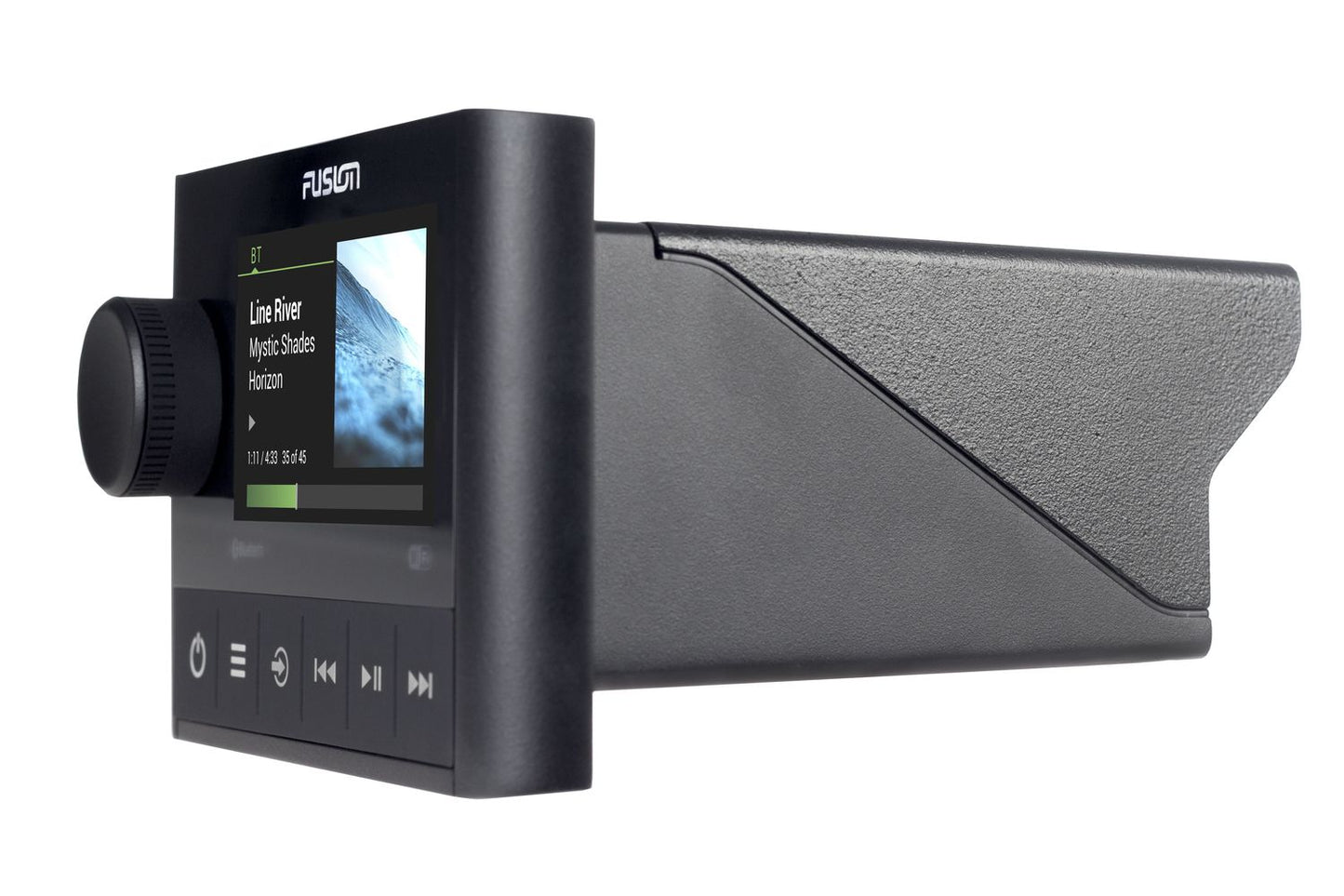 Fusion Apollo MS‑SRX400 – Kompakte Marine‑Stereoanlage mit DSP, AirPlay 2 & Kabel (010‑01983‑00)