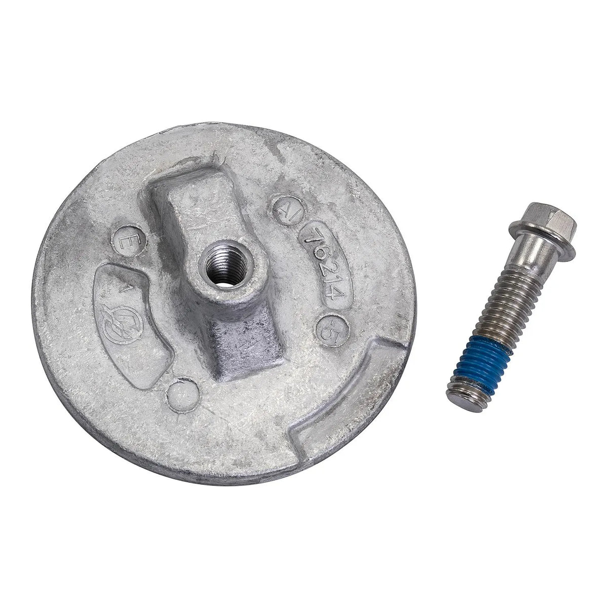Quicksilver 76214Q5 Aluminium Anode Plate für Mercury, Mariner, Force & MerCruiser Antriebe