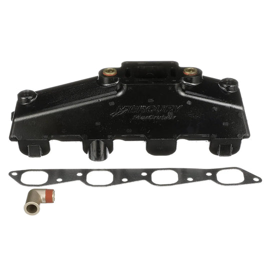 Quicksilver 807078T10 Auspuffkrümmer für MerCruiser V8 454 & 502 Motoren – Port oder Starboard