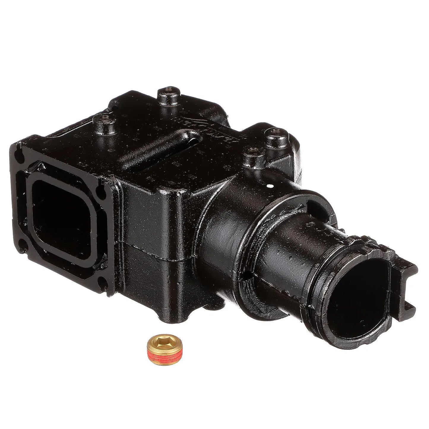 Quicksilver 807988Q03 Abgaskrümmer-Elbow für MerCruiser V6 & V8 (Center-Rise, GM, bis 2002)