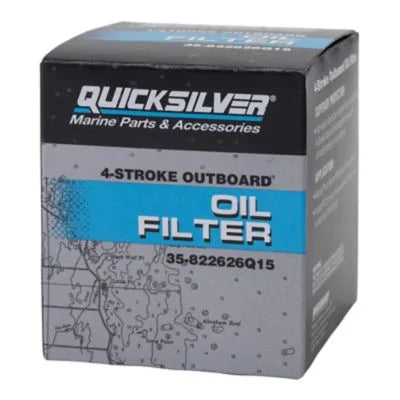Quicksilver 822626Q15 Ölfilter für Mercury & Mariner V-225 V6 4-Takt Außenborder