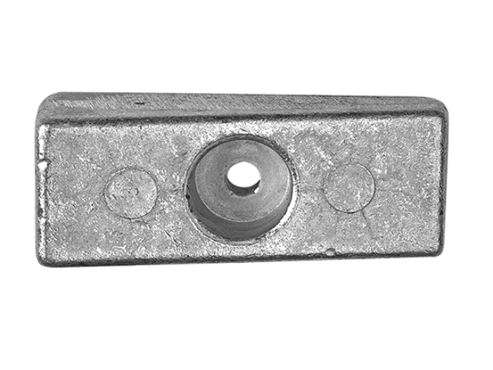 Quicksilver 826134Q – Side Pocket Aluminium-Anode für Mercury, Mariner & Force Außenborder