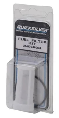 Quicksilver 87946Q04 Inline-Kraftstofffilter-Ersatz für Mercury & Mariner 6–60hp 2-Takt Außenborder