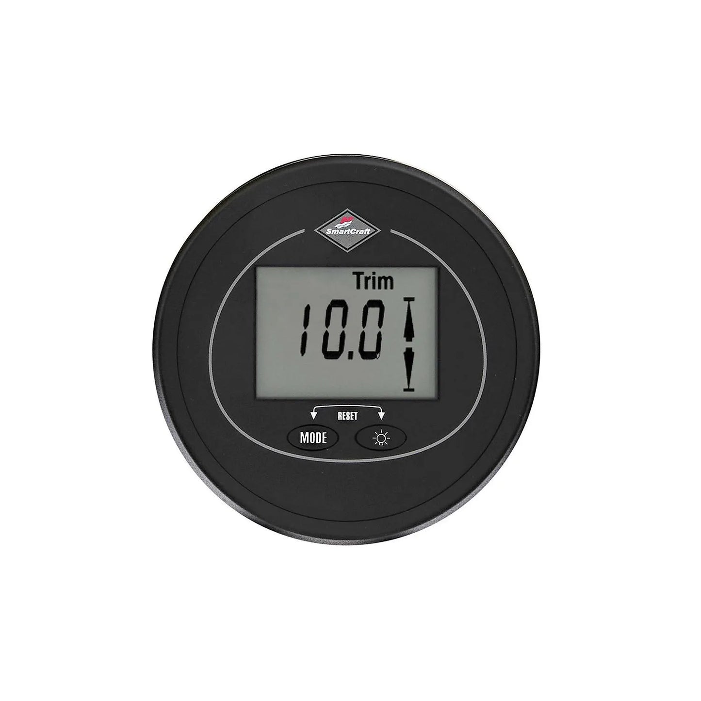Mercury SmartCraft SC1000 System Monitor – Frontmontage, rund, schwarz (892219K19)