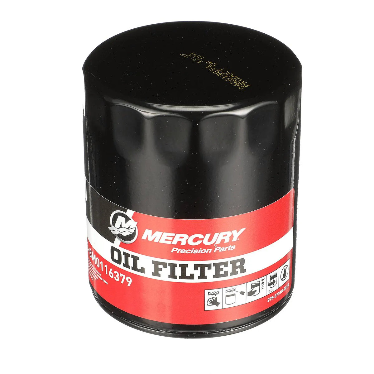 Mercury 8M0116379 Ölfilter – Für MerCruiser Sterndrive & Inboard V8 Motoren von Ford