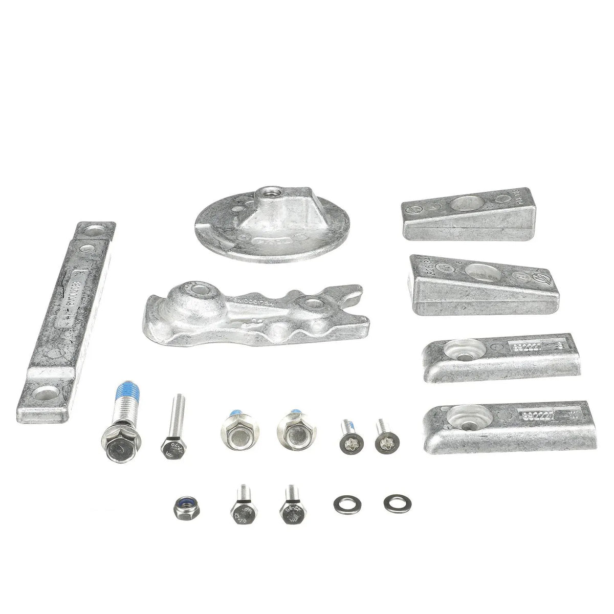 Mercury 8M0116590 Aluminum Anode Kit for Mercury L6 350-400hp Verado Outboard Motors
