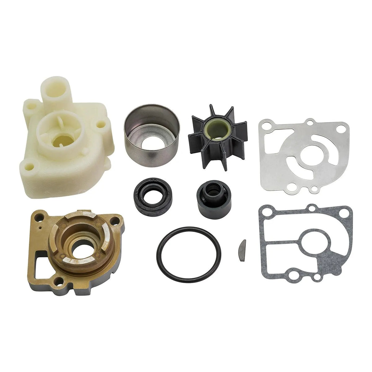 Quicksilver 8M0122064 Water Pump Repair Kit for Mercury 8–20 hp 4-Stroke Outboard Motors