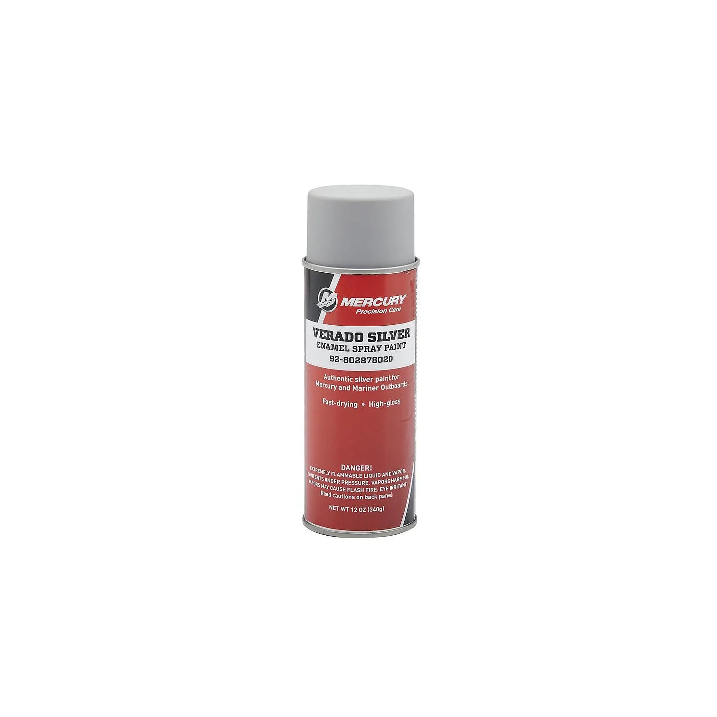 Mercury 8M0132061 Verado Silver Lackspray – Original Motorspray für Mercury & Mariner, 435ml