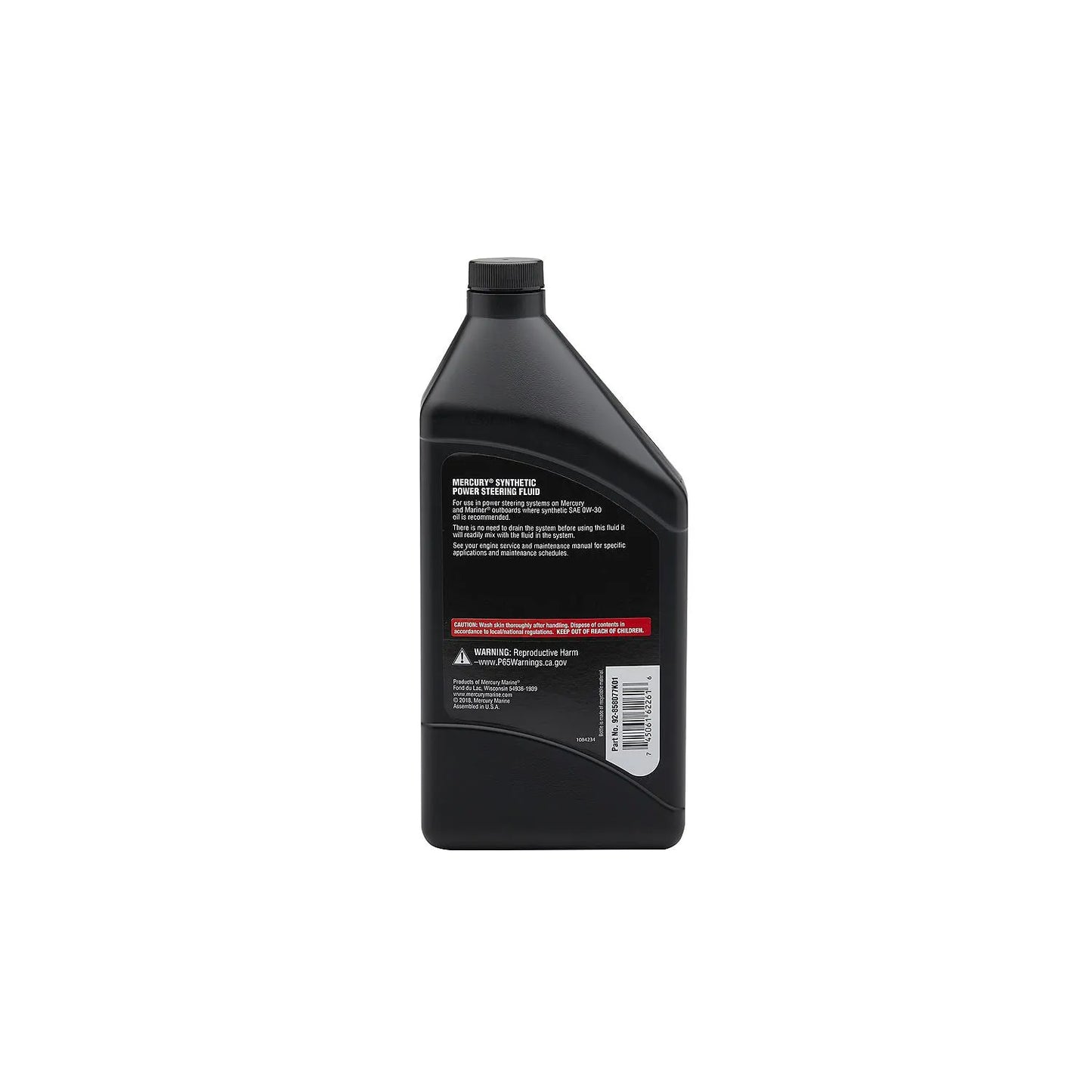 Mercury SAE 0W-30 Full Synthetic Power Steering Fluid – 946 ml