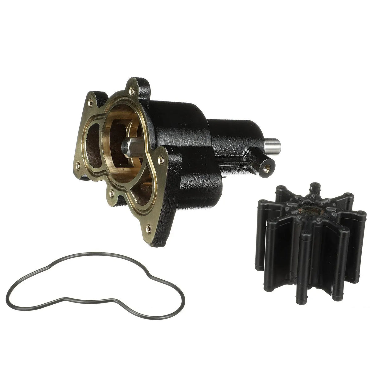 Quicksilver 8M0139984 Messing‑Wasserpumpengehäuse für MerCruiser V6 und V8 Motoren (Modelljahre 2000–2016)