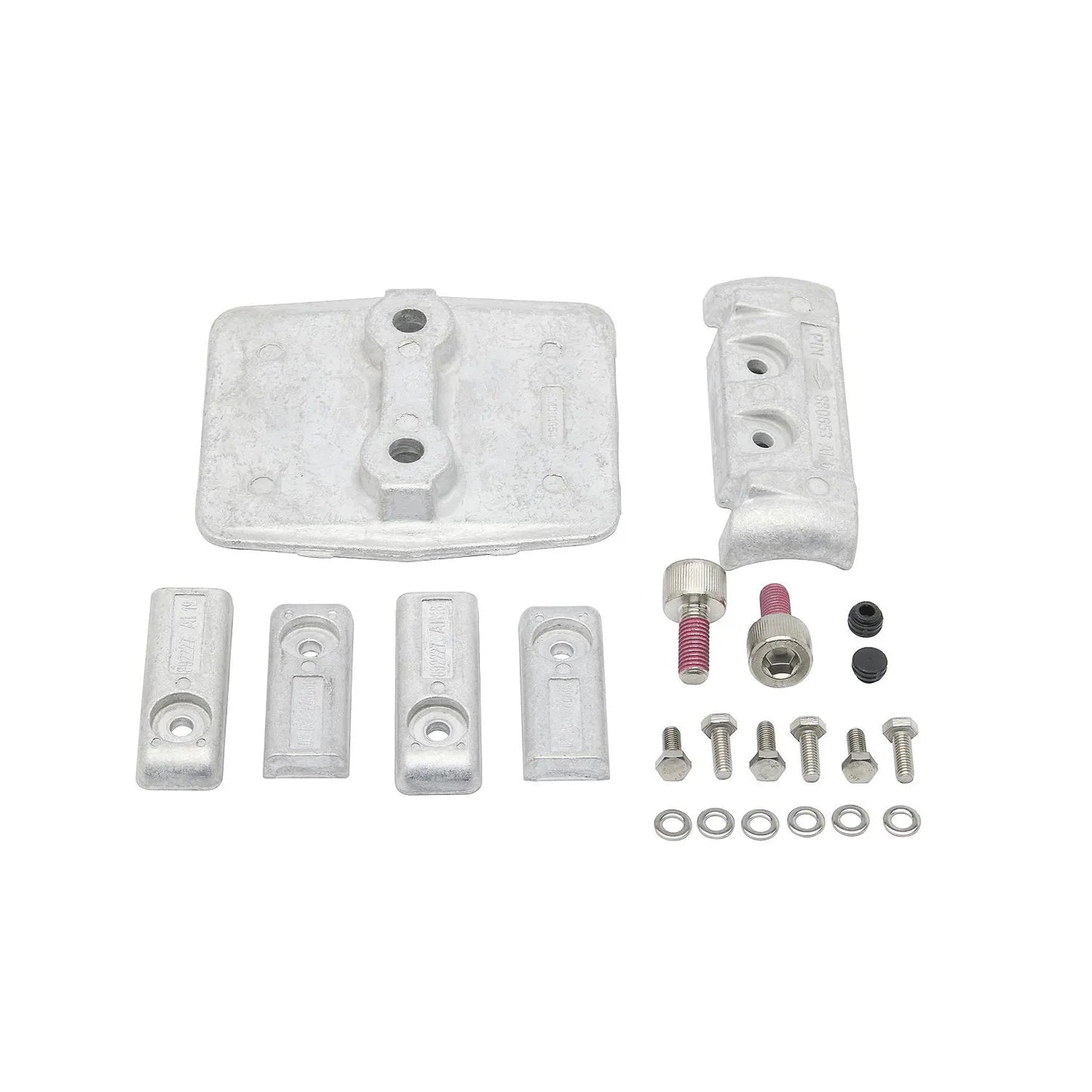 ANODE KIT-Quicksilver 8M0205956 – Aluminium Anodenkit für Mercury 4.6L V8 250–300 PSV8
