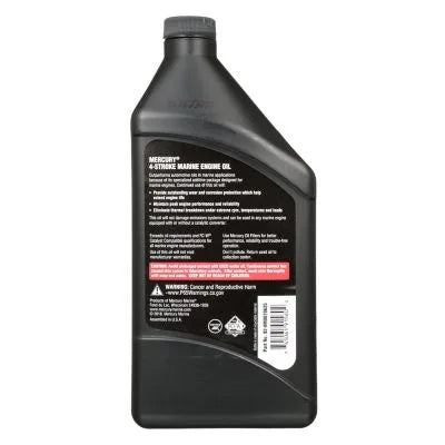Mercury 10W-30 4-Takt Mineralisches Marine-Motoröl – 1 Liter