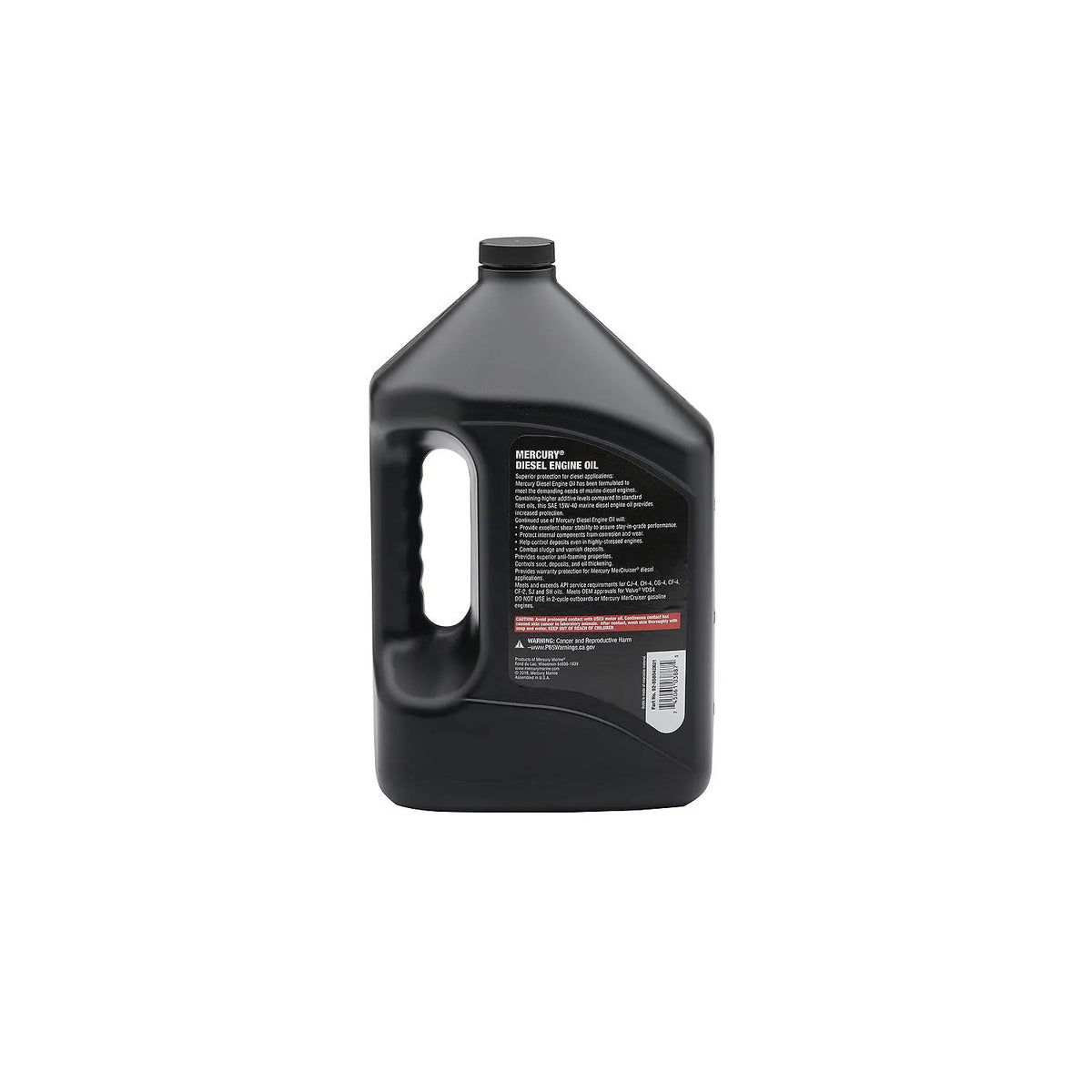 Mercury 15W-40 Heavy Duty Diesel Motoröl 1 Gallone 3,78 Liter 8M0228449