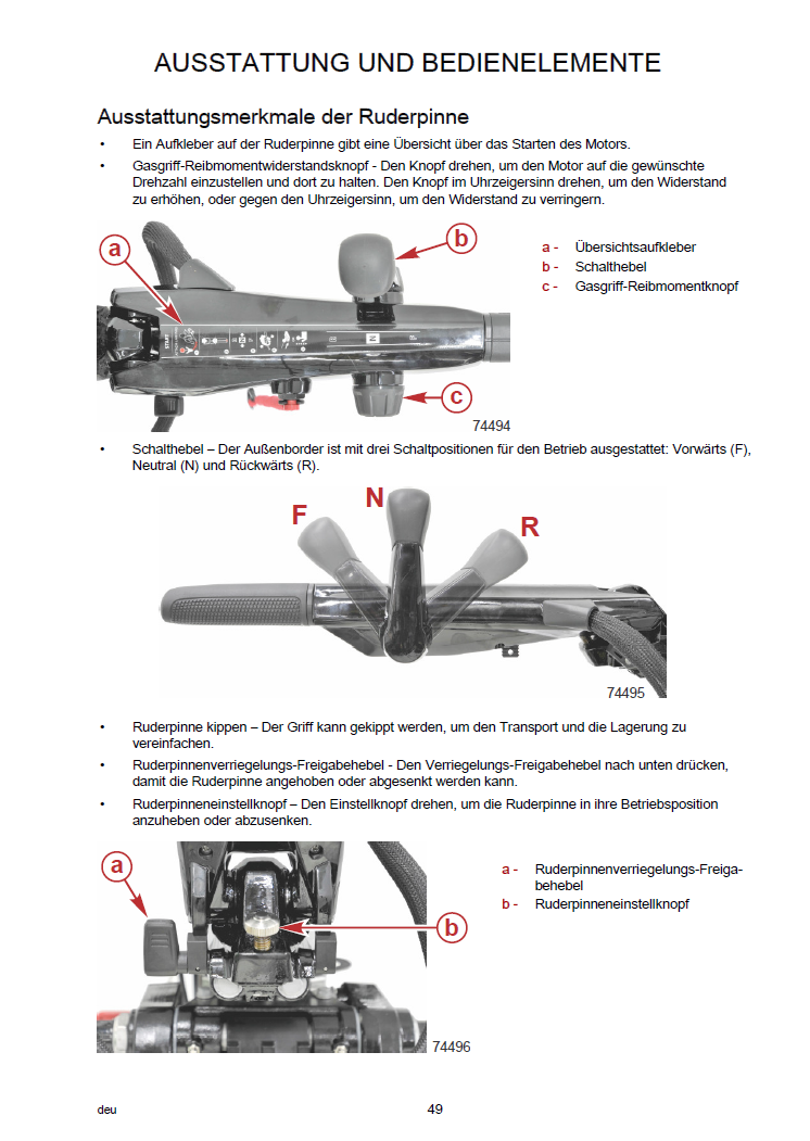 Mercury F25/F30 EFI Betriebs-, Wartungs- und Installationshandbuch - Marina Wassersport GmbH