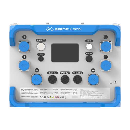 ePropulsion E100 LiFePO4 Batterie 5120 Wh 48 V