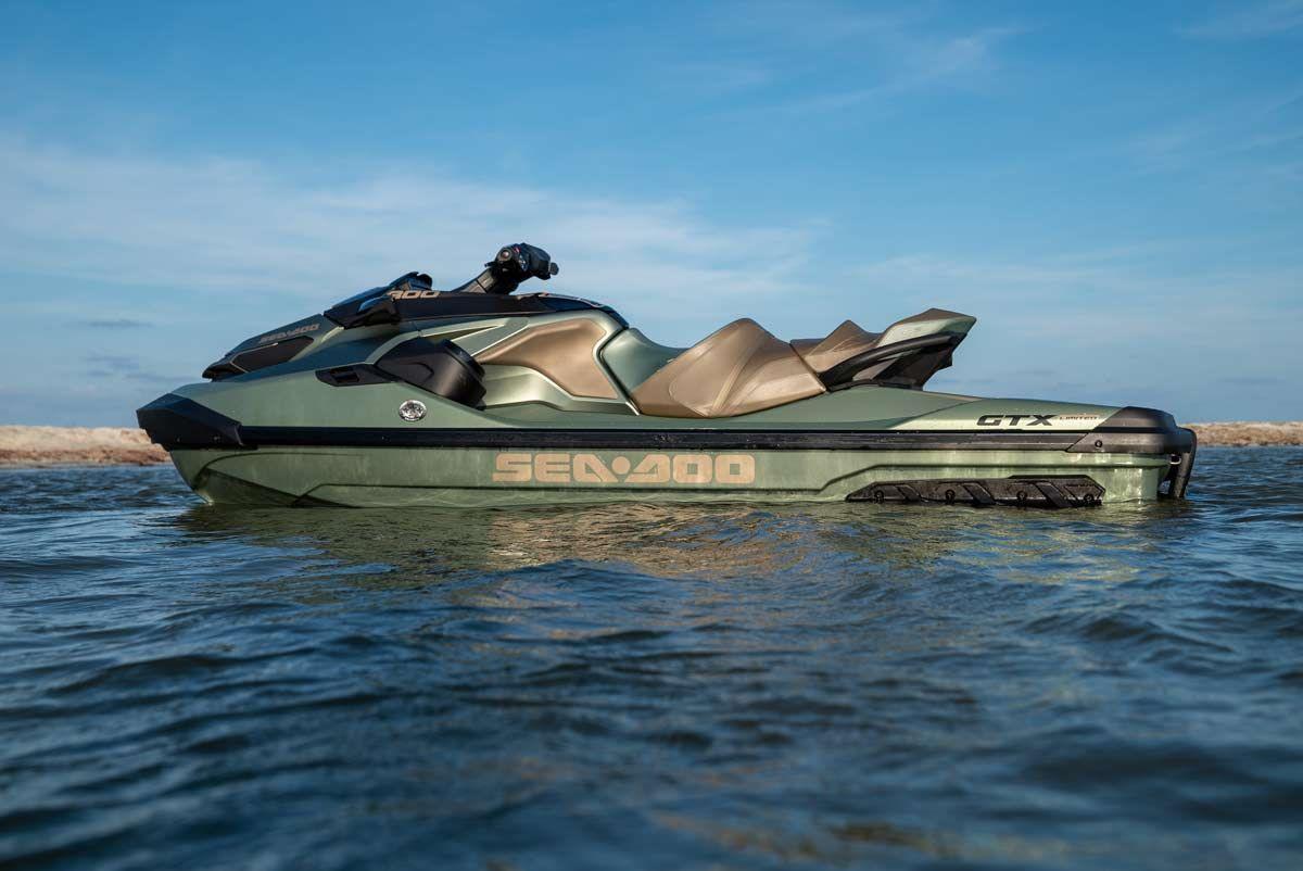 SeaDoo GTX Limited 300 Audio iDF Jetski Modell 2023 - Metallic Sage