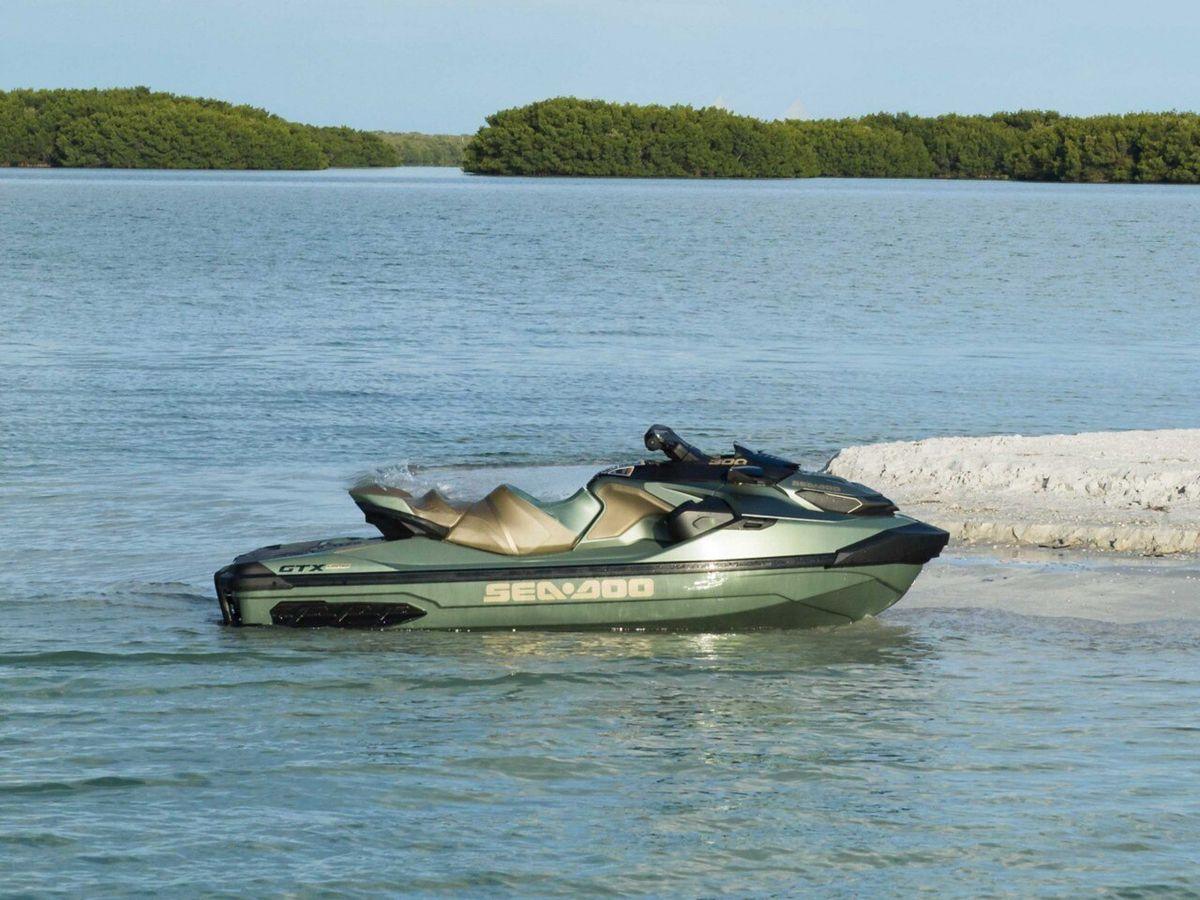 SeaDoo GTX Limited 300 Audio iDF Jetski Modell 2023 - Metallic Sage
